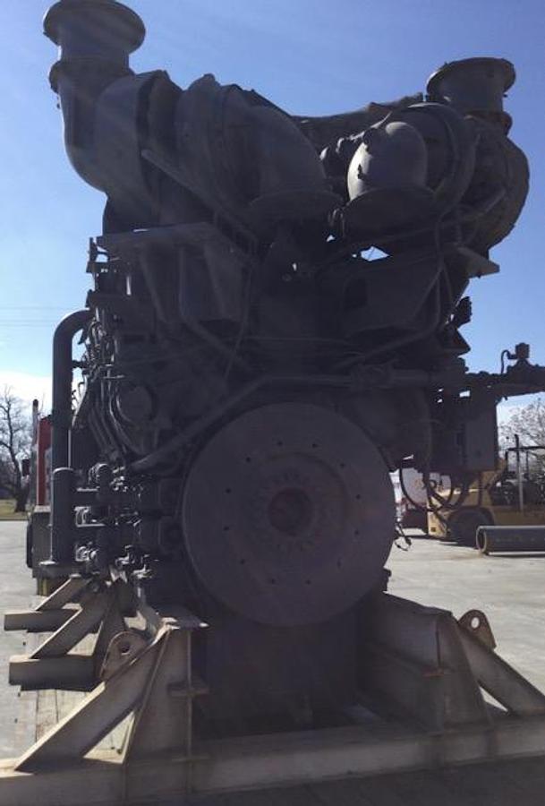 Used 3550HP CATERPILLAR G3612 NATURAL GAS ENGINE