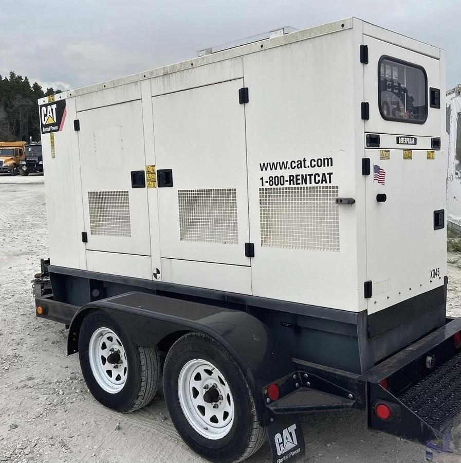 Used 2008 CATERPILLAR XQ45 MOBILE DIESEL GENERATOR