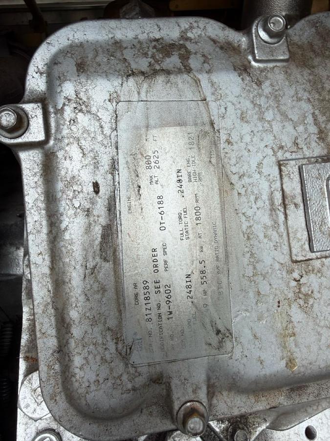 Used 1995 Caterpillar 3412 Diesel Generator