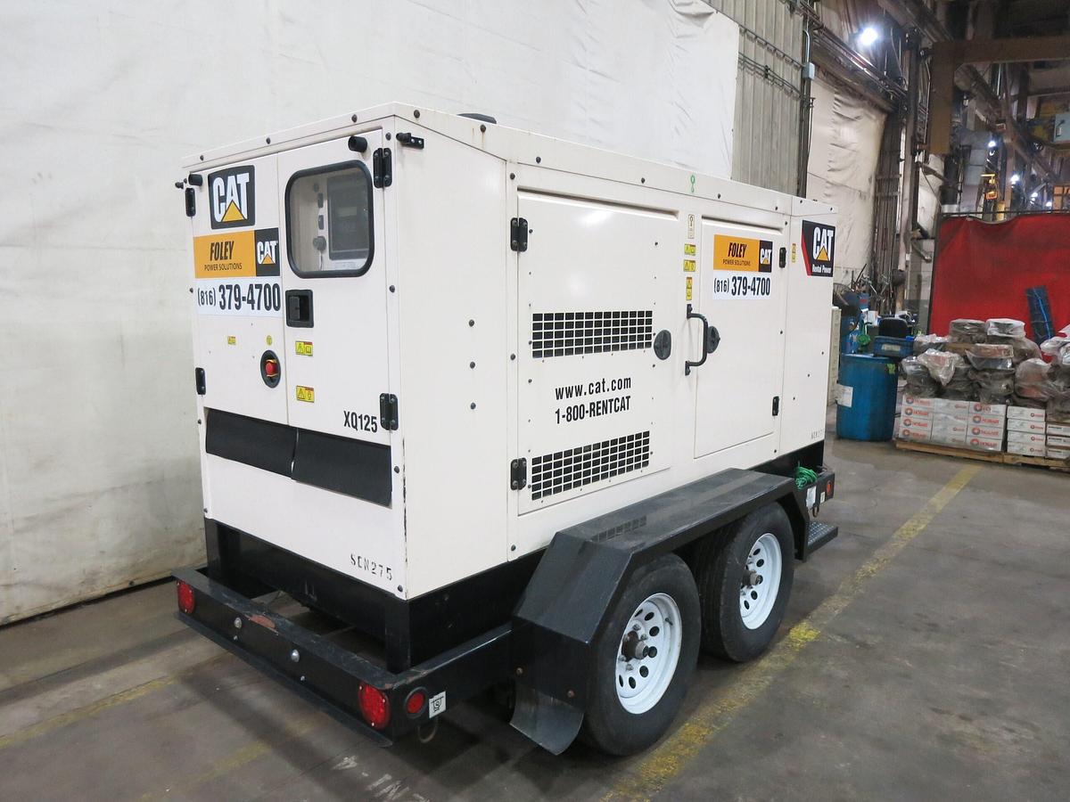 Used 100KW CATERPILLAR XQ125 DIESEL GENERATOR