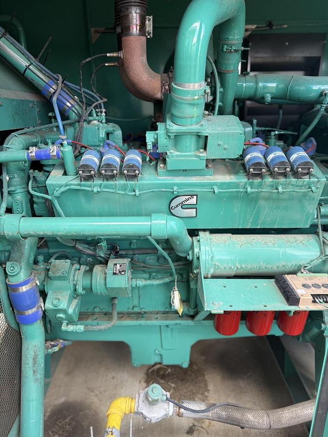 Used 2011 CUMMINS 450GFGA STATIONARY NATURAL GAS GENERATOR