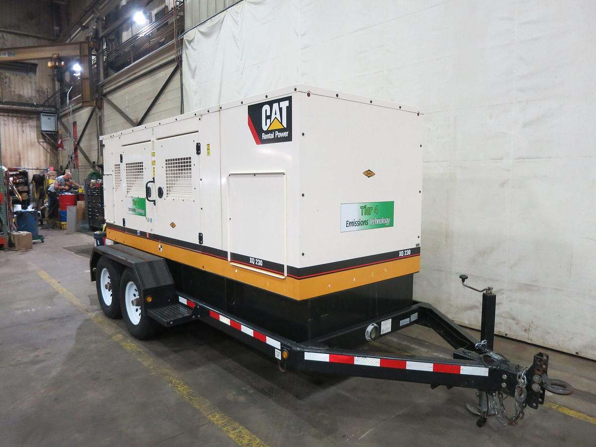 Used 2019 CATERPILLAR XQ230 MOBILE DIESEL GENERATOR