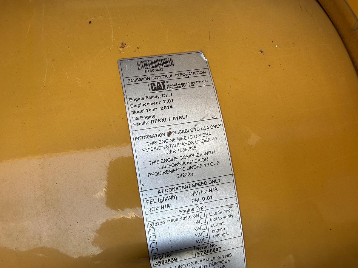 Used 2014 Caterpillar XQ200 Diesel Generator