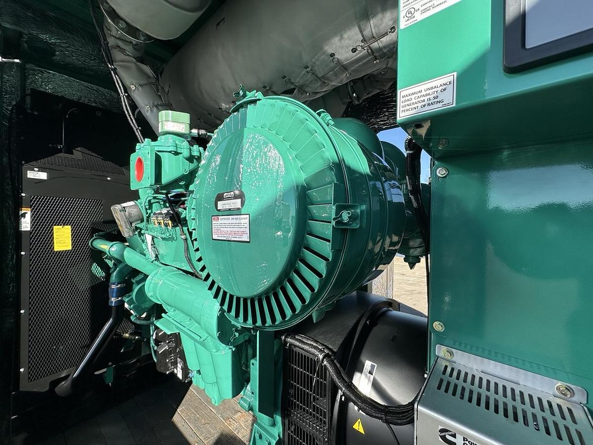 NEW CUMMINS C500N6B 500KW STATIONARY GENERATOR SET