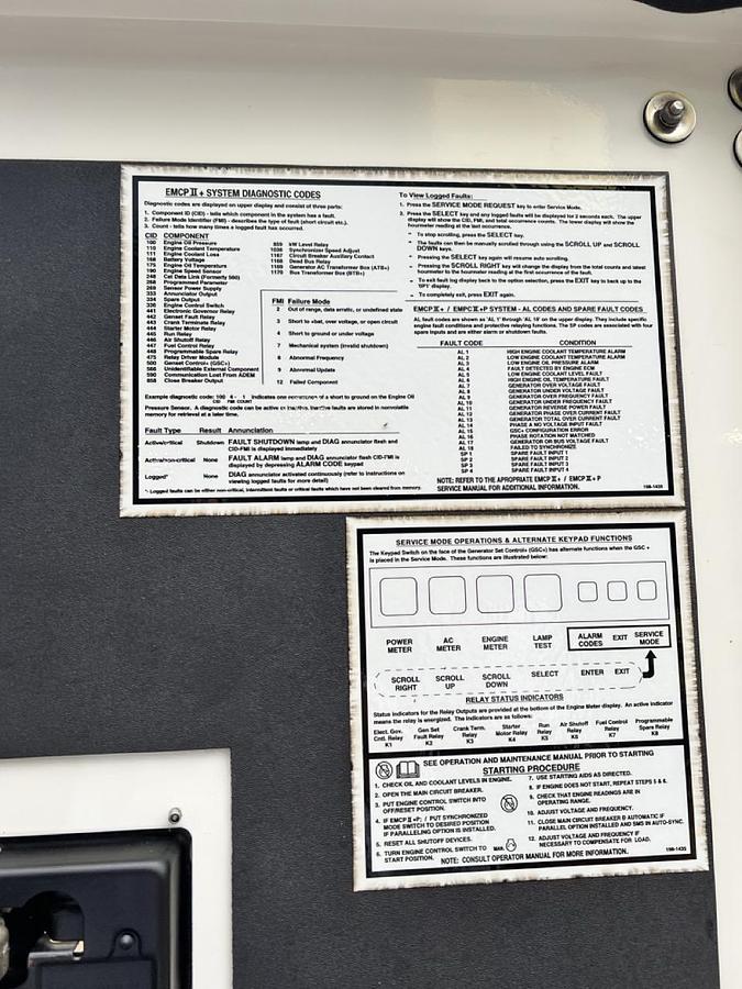 Used 2002 CATERPILLAR XQ300 MOBILE DIESEL GENERATOR