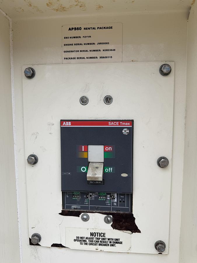 Used 2014 CATERPILLAR APS60 MOBILE DIESEL GENERATOR