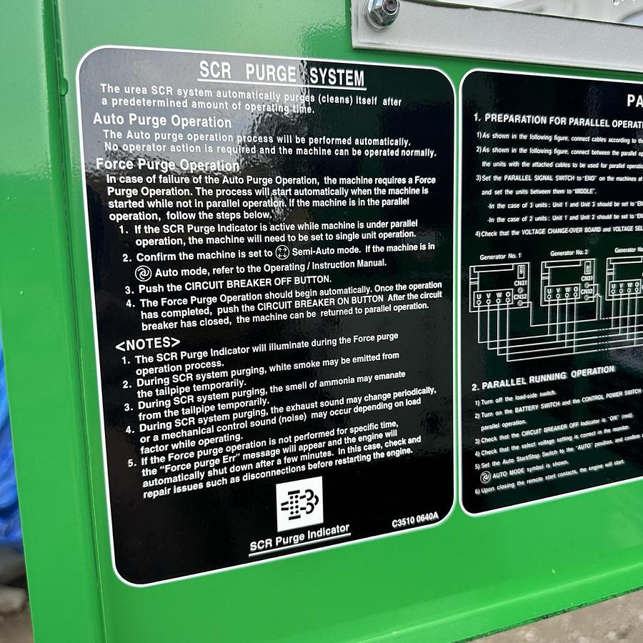 Used 320KW MULTIQUIP DCA400SSIU4F DIESEL GENERATOR