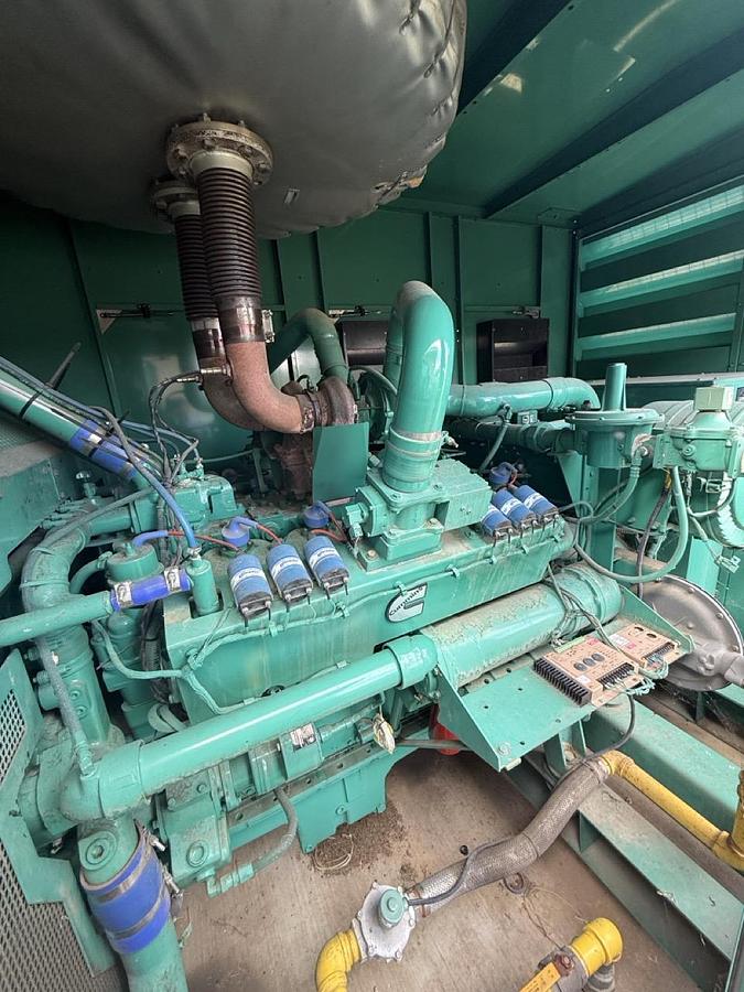 Used 2011 CUMMINS 450GFGA STATIONARY NATURAL GAS GENERATOR