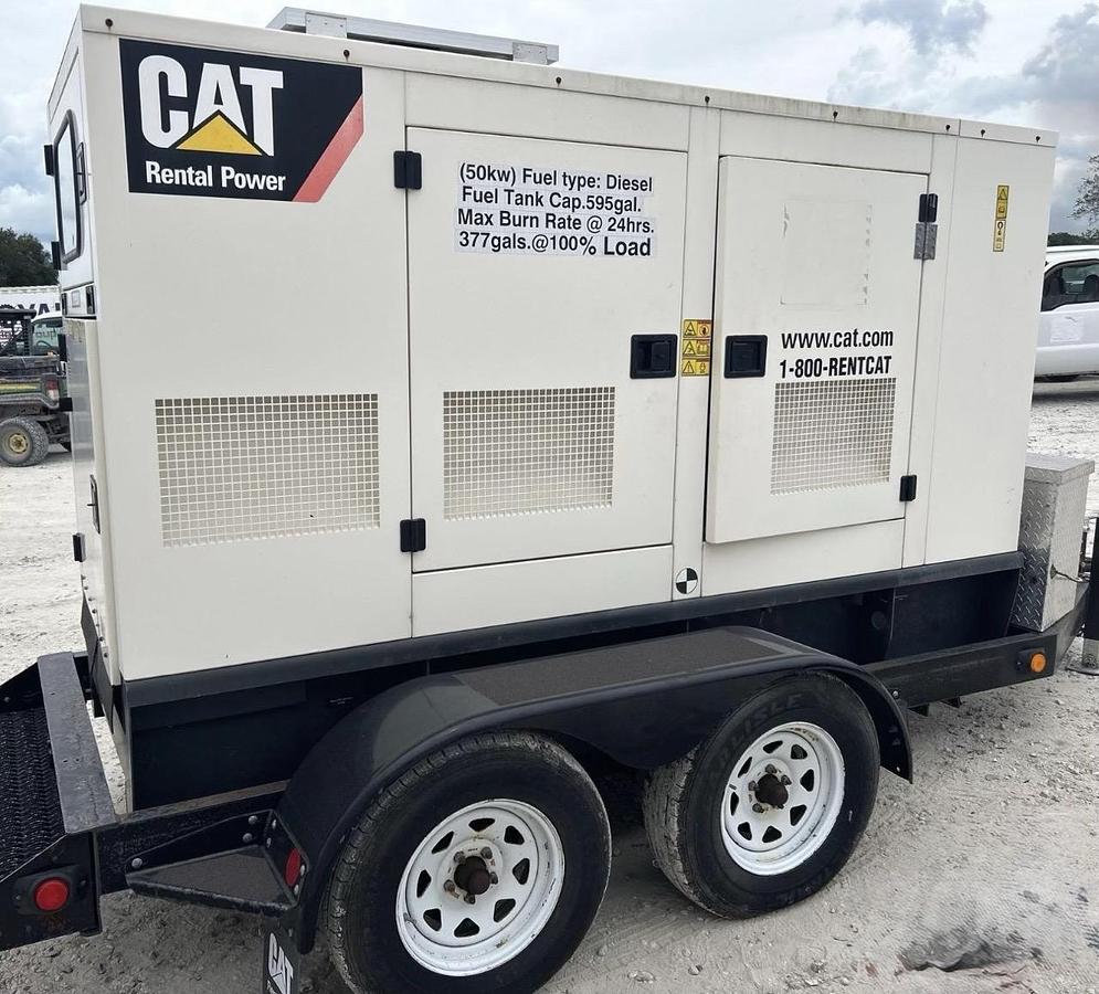 Used 2008 CATERPILLAR XQ45 MOBILE DIESEL GENERATOR