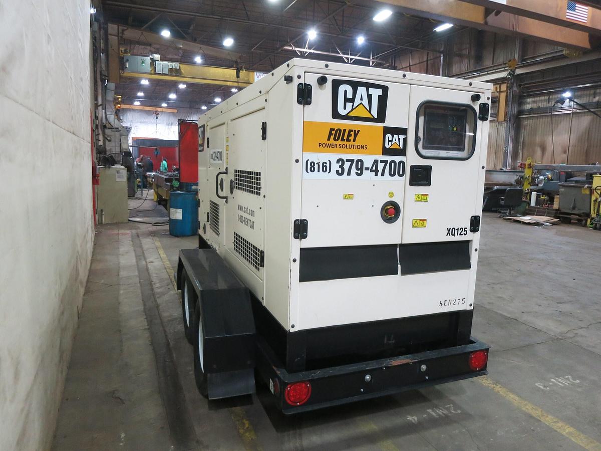 Used 100KW CATERPILLAR XQ125 DIESEL GENERATOR