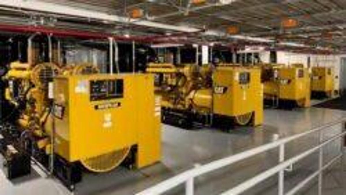 Used 2007 CATERPILLAR 3516C STATIONARY DIESEL GENERATOR