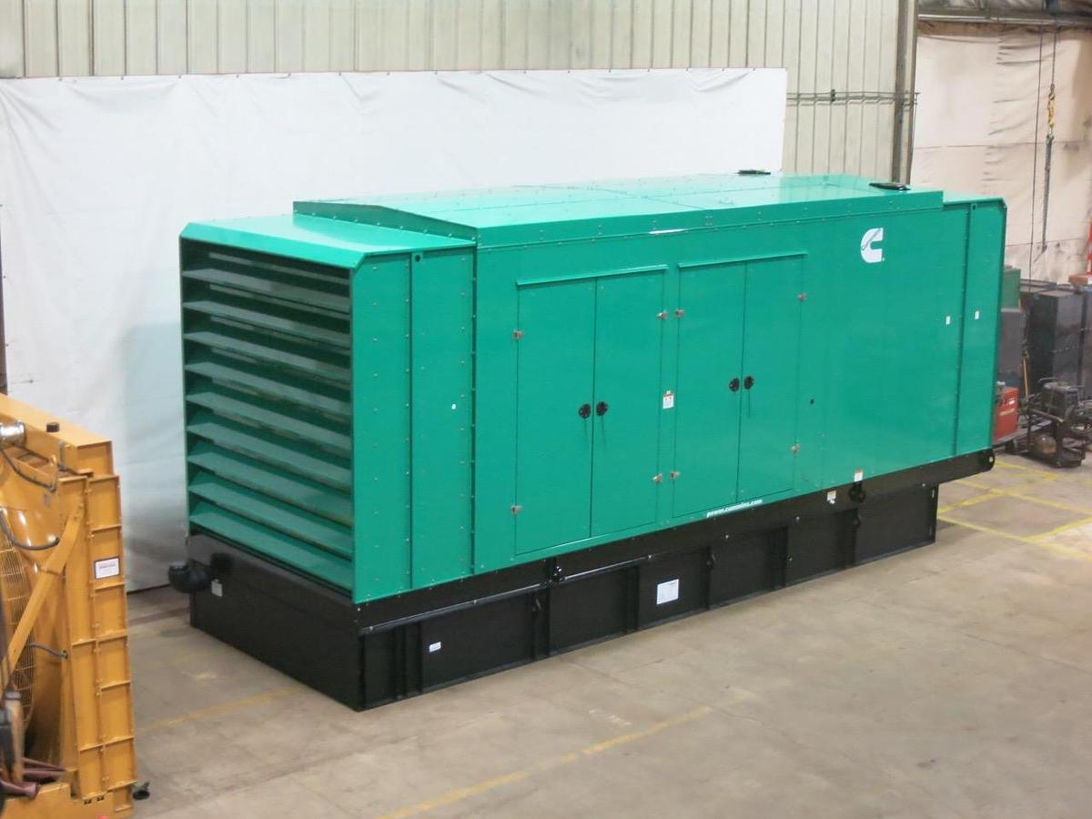 CUMMINS DQFAD 1000KW TIER 2 STATIONARY GENERATOR SET