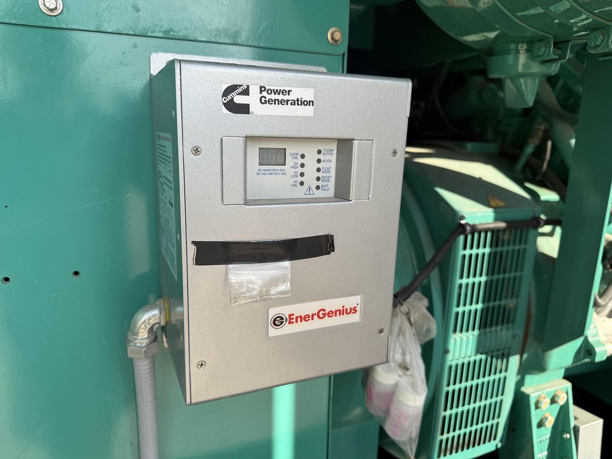 Used 2015 CUMMINS 500GFGB STATIONARY GENERATOR