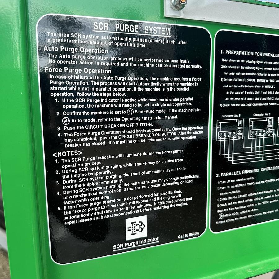 Used 320KW MULTIQUIP DCA400SSIU4F DIESEL GENERATOR