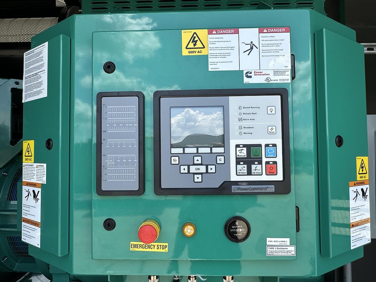 NEW CUMMINS DQKAN STATIONARY GENERATOR SET