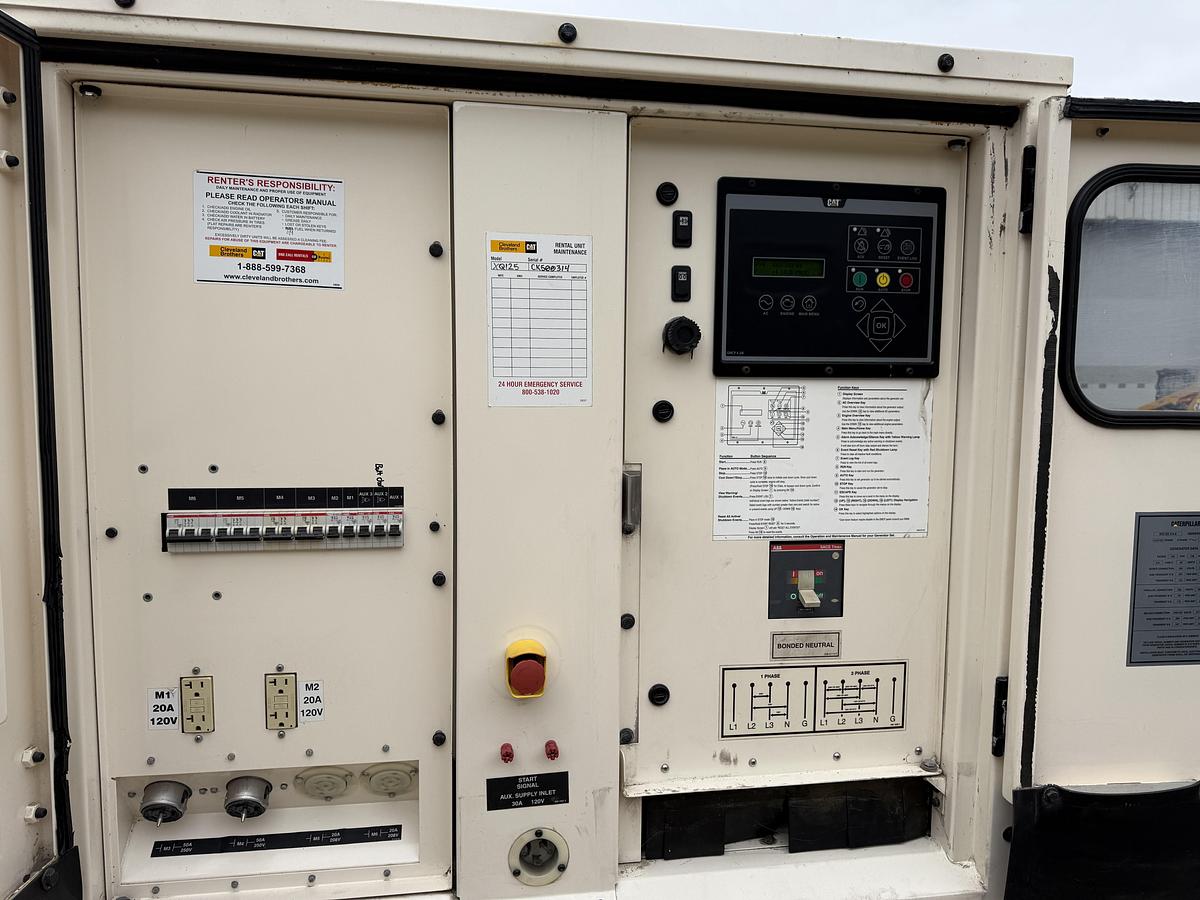 Used 2019 Caterpillar XQ125 Diesel Generator