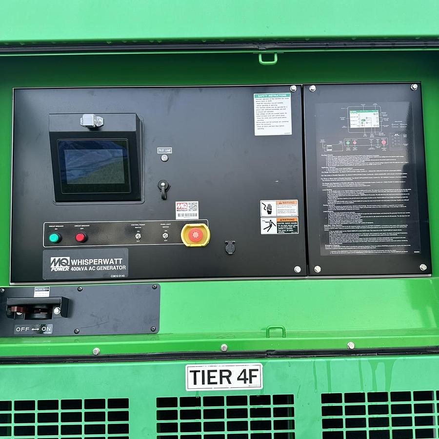 Used 320KW MULTIQUIP DCA400SSIU4F DIESEL GENERATOR