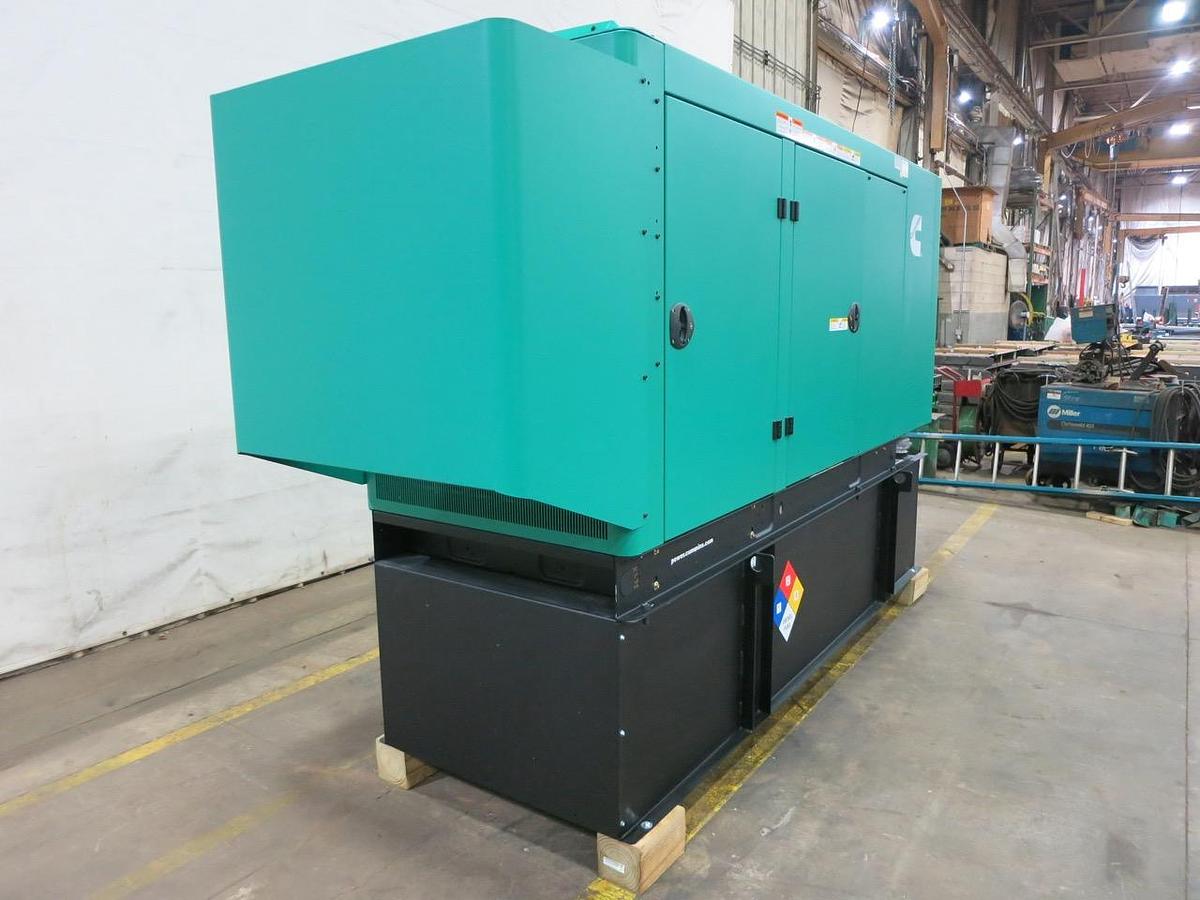NEW CUMMINS C100D6C STATIONARY GENERATOR SET