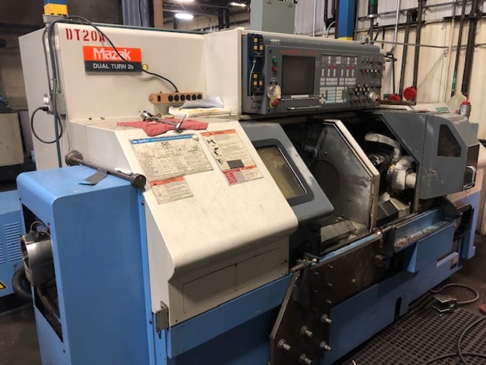 2001 MAZAK Dual Turn 20 (Twin Spindle CNC Lathe)