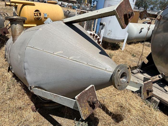 Used Tank, 200 Gallon, 316 S/st, Insulated, Cone Bottom #S744718