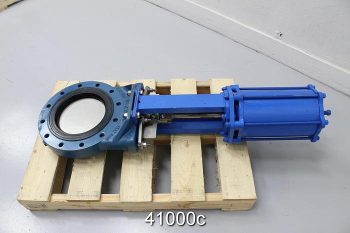 Used Dezurik 10" Air Operated Knife Gate Valve #41000