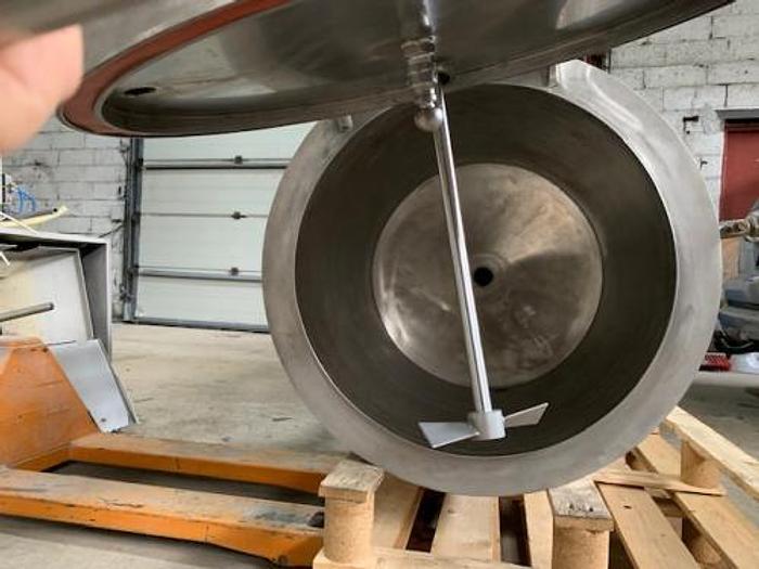 180 liters rustfrie procestanke