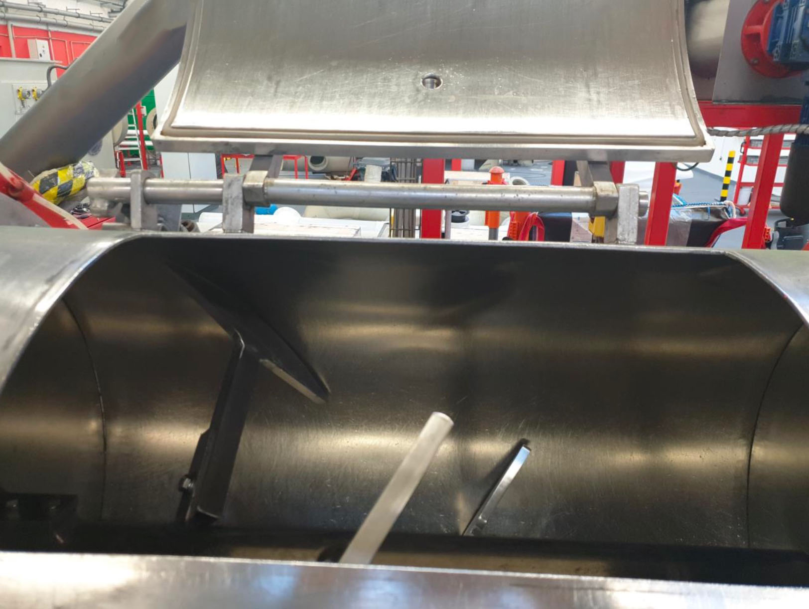 Used VIANI ST350 SS316 powder paddle blender