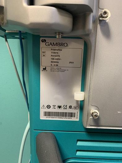 Used Gambro Prismaflex Dialysegerät SV 7.21 + Barkey Auto Control 3XPT Unit