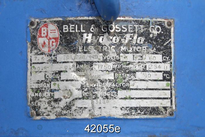 Used Bell & Gossestt PHD2Z-12351 2.5x3x10 Pump #42055