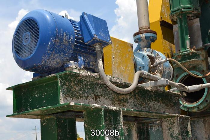 Used Goulds 3196 Complete With Base And Motor #30008