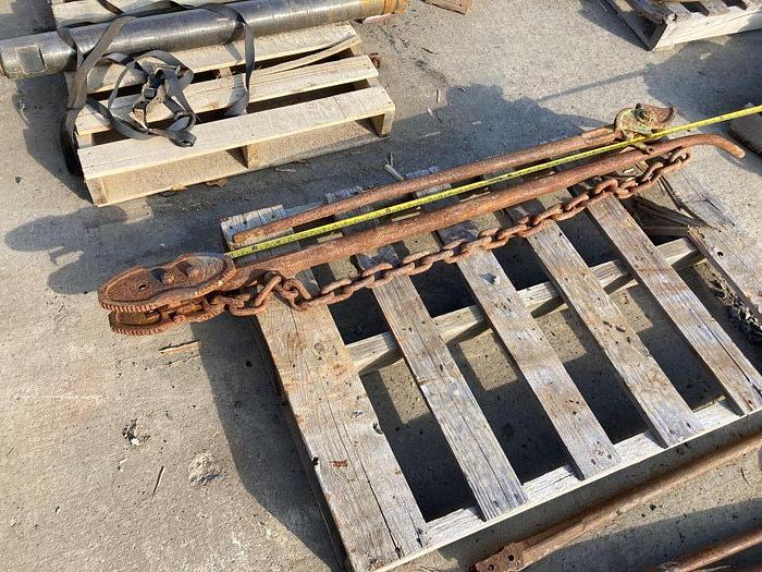 Used Vulcan 35 Bijaw 63" Chain Pipe Wrench Vise Tong