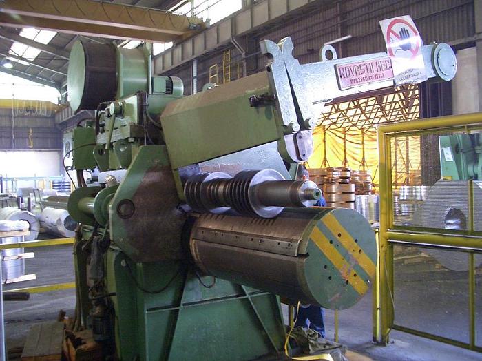 Used NOVASTILMEC 870x3mm S.S. Slitting Line (Used) #3631