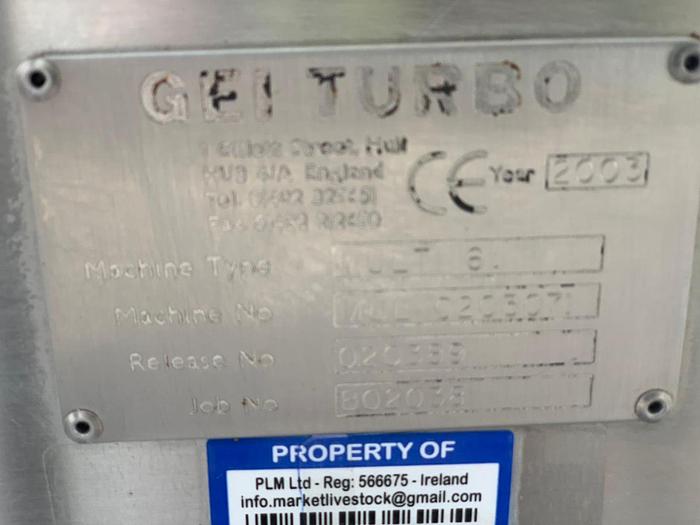 Used GEI Turbo Multi 6