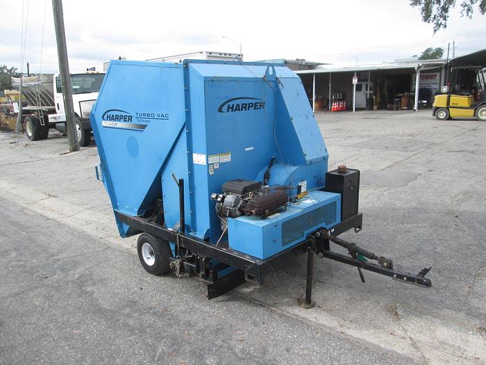 Used 2012 Harper TV40R Turf Sweeper Turbo Vac