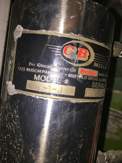 Used CHICAGO BOILER L-3-J LAB SAND MILL (#8421)