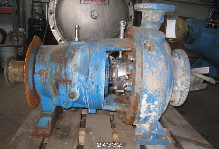 Used Goulds 3500M Pump, 4x8x18, Stainless Steel Casing #24332