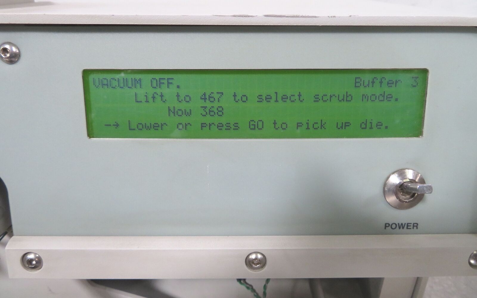 Used West-Bond 7316C Motorized Scrub Single Collet Eutectic Die Bonder