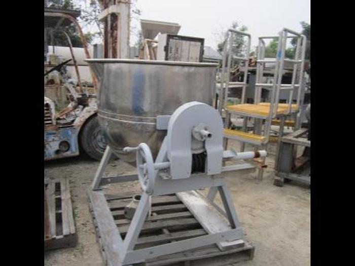 Used Kettle, 150 Gallon, S/st, Jkt, Tilt, (2) #C447575