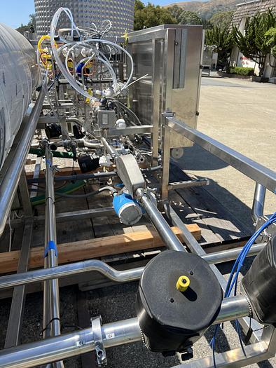 Used CIP, 2-Tank, (2) 185 Gallon Tanks, Sani-Matic, 316L Stainless Steel #S744634