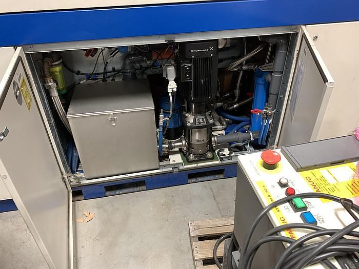 Used LINCOLN ELECTRIC  IRB 2400 ROBOTIC LASER WELDING CELL WITH DUAL ABB IRBP 2000L DUAL TRUNNIONS