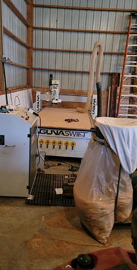Used 2018 Laguna Swift 4x8 CNC Router Low Hours Less Than 100