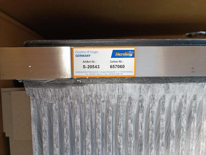Sinterlamellenfilter, S-20543, Herding, neu -40%