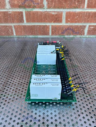Used Opto 22  PB16AH Control Board w/ Opto 22 Modules AD3T, AD10T2, DA5, DA3T