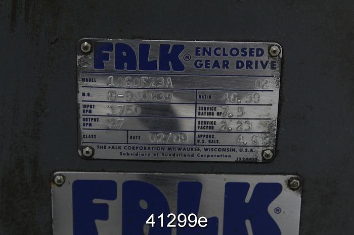 Used Falk 1060FZ3A Gear Box, 46.59/1 Ratio #41299