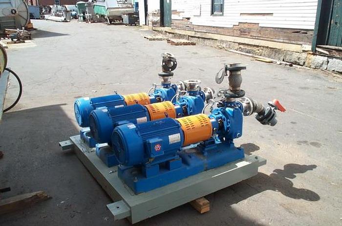 Used Self Priming Process Pump, 1.5x1.5x8, 7.57" Dia. Impeller #18034