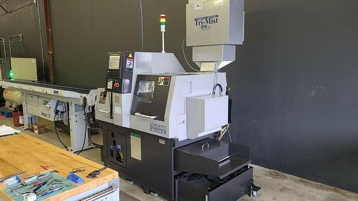Used 2020 Tsugami B0125 Swiss Machine with 12FT Bar Feeder