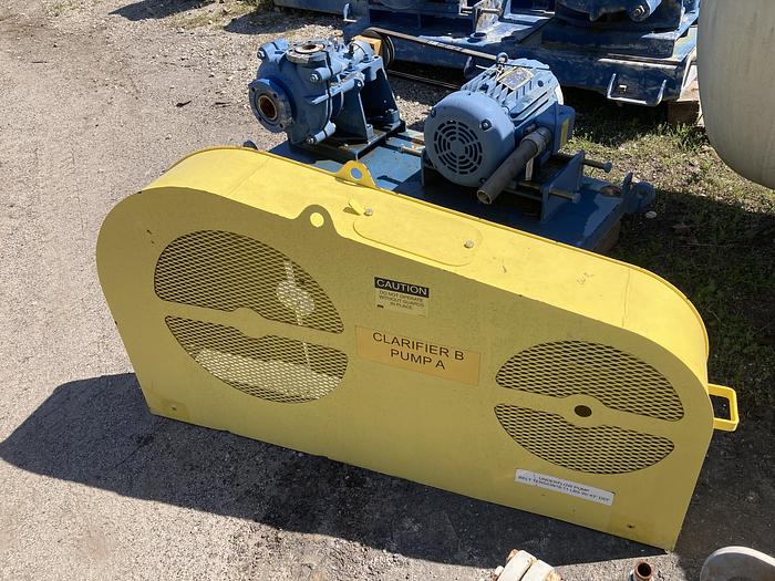 Used Used Weir Warman Model 032CYAHCCCMM036 3 X 2 AH slurry pump