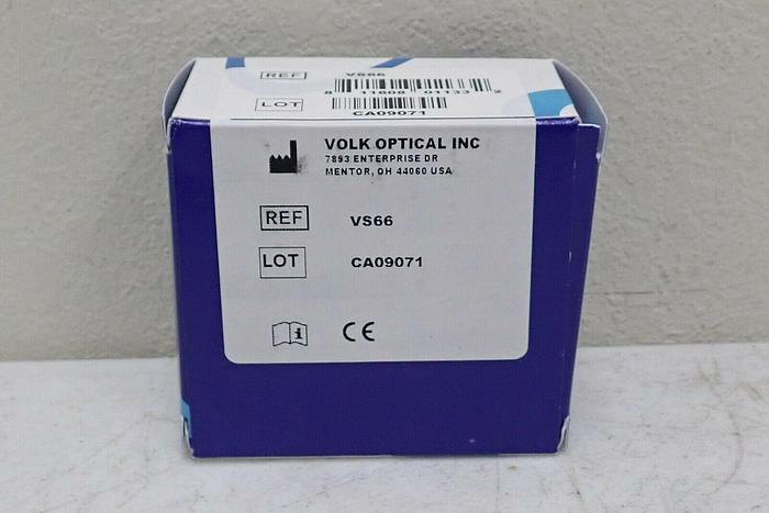 Used Volk Optical VS66 Super 66 (Black Ring) Lens - New in Box