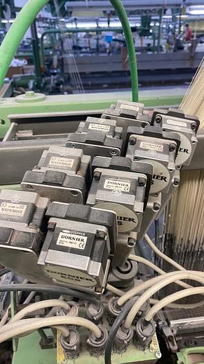 Gebraucht 12 gebr. Dornier Greifer-Jacqaurd-Webmaschinen, HTV 8/J, AT2 Dialog Panel