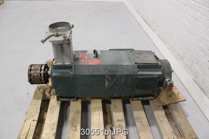 Used Allen Bradley TR 60 HP, 500 VOLT, 1750/2100 RPM DC Motor #30551